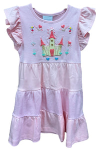 Fairy Tale Tiered Ruffle Dress by Squiggles