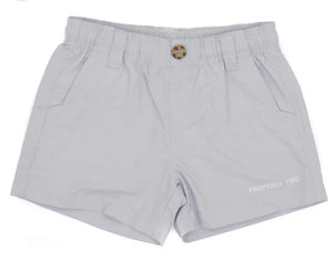 Light Gray Mallard Shorts by Properly Tied