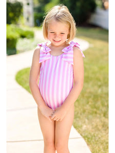 Lucy One Piece Bow Swimsuit by James & Lottie