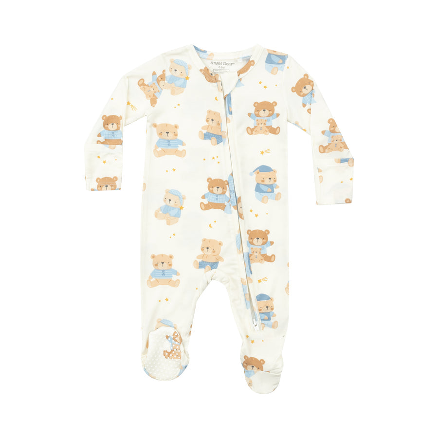 Blue Teddy Bears Footie by Angel Dear