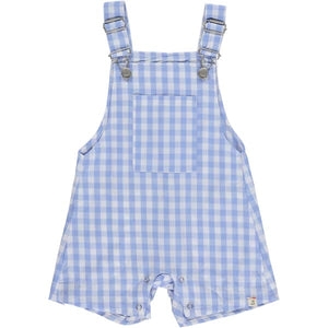 Blue Plaid Overalls by Me & Henry