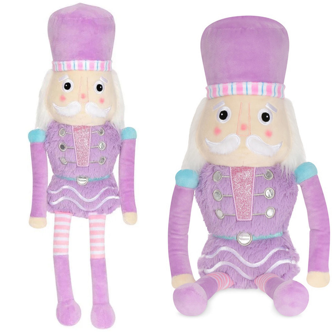 Lavendar Sparkle Nutcracker