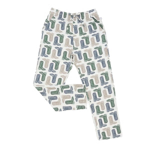 Boys Boots Lounge Pants by Hamner Hill