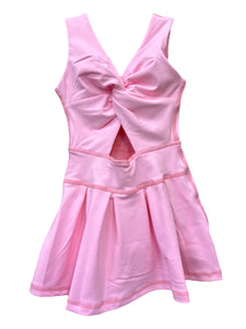 Pink Active Wear Tennis Dress by Swoon Baby