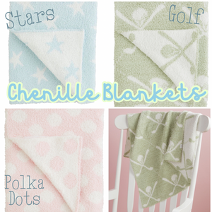 Printed Chenille Blanket (3 Options)
