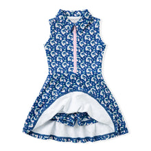 Load image into Gallery viewer, Golf Cart Collar Tennis Dress by Swoon Baby
