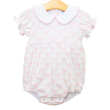 Load image into Gallery viewer, Pink Trellis Bow Charlotte Bubble by Jellybean (ARRIVING IN APRIL)
