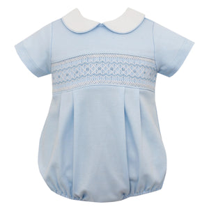 Light Blue Knit Bubble by Petit Bebe