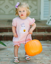 Load image into Gallery viewer, Boo Crew Ruffle Romper by Jellybean
