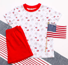 Load image into Gallery viewer, Fireworks and Freedom Short Set by Jellybean (ARRIVING EARLY MAY)
