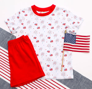 Fireworks and Freedom Short Set by Jellybean (ARRIVING EARLY MAY)
