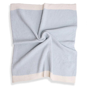 Solid with Trim Luxury Soft Blanket (3 Options)