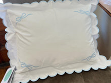 Load image into Gallery viewer, Scalloped Bow Detail 12x16” Pillow (Comes with Insert)
