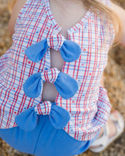 Load image into Gallery viewer, Stars &amp; Stripes Patriotic Knit Bloomer/Short Set by James &amp; Lottie

