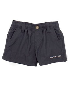 Charcoal Mallard Shorts by Properly Tied