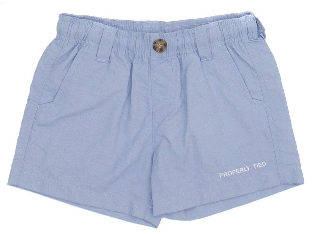 Sky Blue Mallard Shorts by Properly Tied