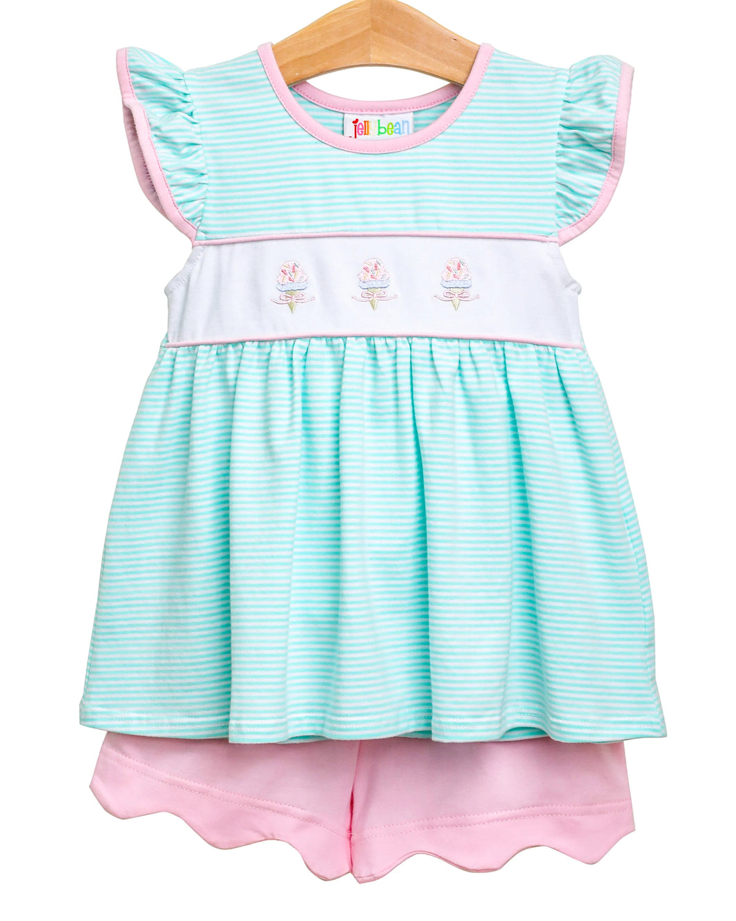 Ice Cream Trio Short Set by Jellybean
