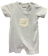 Load image into Gallery viewer, Mini Airplane Pocket Romper by Squiggles
