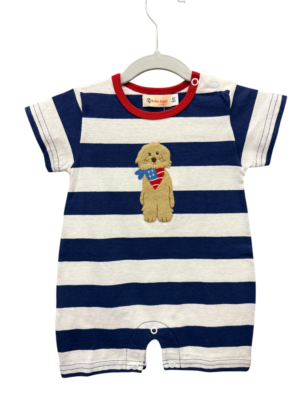 Patriotic Doodle Romper by Luigi