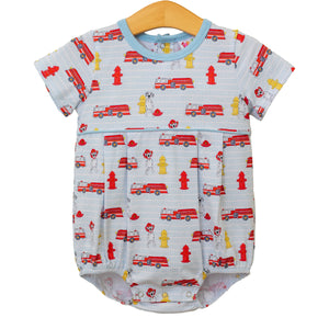 Firetruck Print Bubble by Jellybean (ARRIVING IN APRIL)