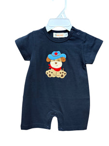 Cowboy Pup Romper by Luigi
