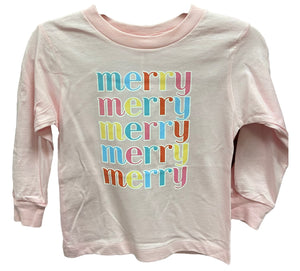 Merry Pink LS Shirt