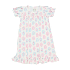 Pastel Oval Boots Nightgown by Hamner Hill