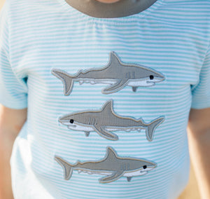 Shark Trio Short Set by Jellybean (ARRIVING IN APRIL)