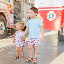 Load image into Gallery viewer, Firetruck Print Bubble by Jellybean (ARRIVING IN APRIL)
