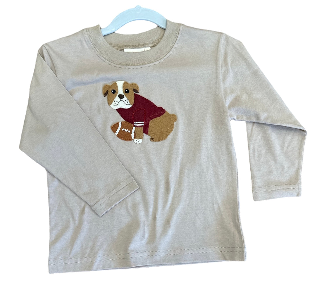 Tan Bulldog Long Sleeve by Luigi