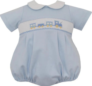 Light Blue Train Bubble by Petit Bebe