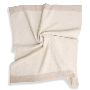 Solid with Trim Luxury Soft Blanket (3 Options)