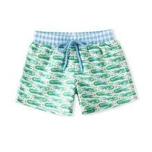 Load image into Gallery viewer, Citrus Bloom Swim Trunks by Swoon Baby
