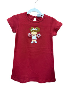 Maroon Cheerleader Dress by Luigi