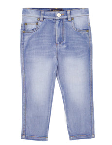 Boys Lowcountry Jean Light Wash by Properly Tied