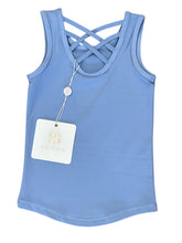 Load image into Gallery viewer, Blue Active Wear Tank by Swoon Baby
