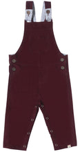 Load image into Gallery viewer, Burgundy Corduroy Overall by Me &amp; Henry
