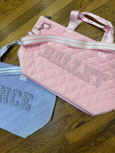 BALLET/DANCE Quilted Bag