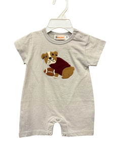Football Bulldog Romper by Luigi