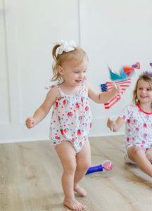 Red,White,&Blue Snowcones Sunsuit