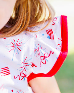Fireworks and Freedom Flutter Short Set by Jellybean (ARRIVING EARLY MAY)