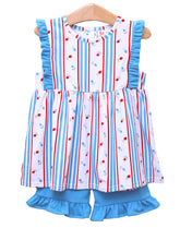 Load image into Gallery viewer, Red White + Blue Rosebud Set by Smock Candy (ARRIVES EARLY MAY)
