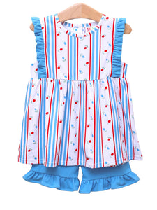 Red White + Blue Rosebud Set by Smock Candy (ARRIVES EARLY MAY)