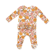 Load image into Gallery viewer, Ambers Floral Footie by Angel Dear
