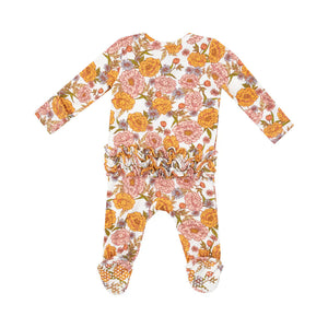 Ambers Floral Footie by Angel Dear