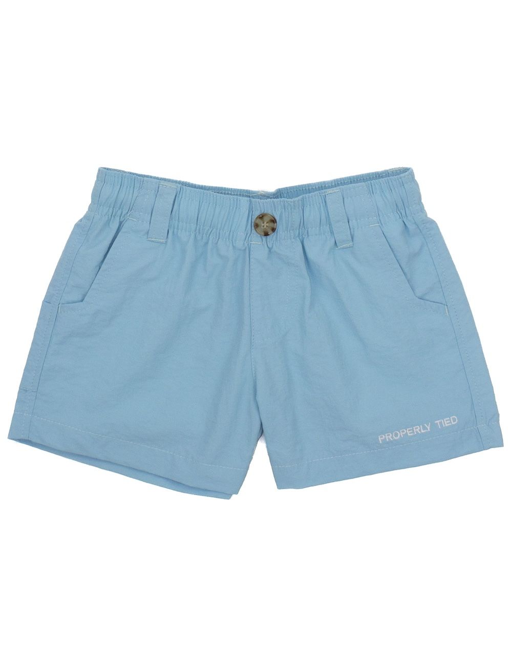 Aqua Boys Mallard Shorts by Properly Tied
