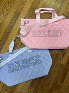 BALLET/DANCE Quilted Bag