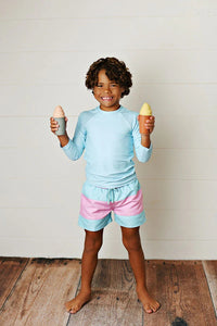 Charleston Swim Trunks by Swoon Baby