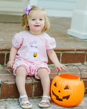 Load image into Gallery viewer, Boo Crew Ruffle Romper by Jellybean
