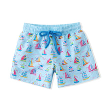 Load image into Gallery viewer, Sail Away Swim Trunks by Swoon Baby
